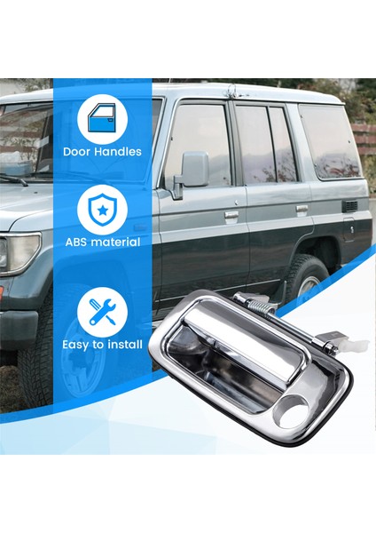 Toyota Land Cruiser 80 LC80 FZJ80 4500 1991-1997 Ön Sol Araba Dış Kapı Kolu 69220-60010 (Yurt Dışından) indirimleri