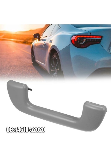 Toyota 74610-52020 Için Iç Kapı Kolu Üst Iç Kapı Kolu Gri (Yurt Dışından)