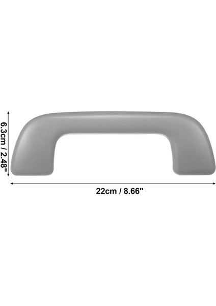 Toyota 74610-52020 Için Iç Kapı Kolu Üst Iç Kapı Kolu Gri (Yurt Dışından)