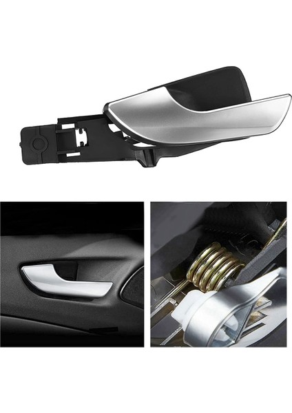 Alfa Romeo Giulietta 2010-2019 Için 2 Adet Araba Iç Kapı Kolu 156092157 156092165 Ön Sol Sağ (Yurt Dışından)
