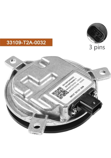 33109-T2A-0032 LED Balast Modülü Honda Accord 2014-2018 Için Xenon Far Balast Bilgisayar Sürücü Ünitesi 33109T9A9011 (Yurt Dışından)