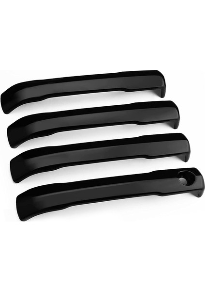 Toyota Tundra 2022-2023 Aksesuarları Için Araba Dış Kapı Kolu Kapak Trim Koruyucu - Piyano Siyahı (Yurt Dışından)