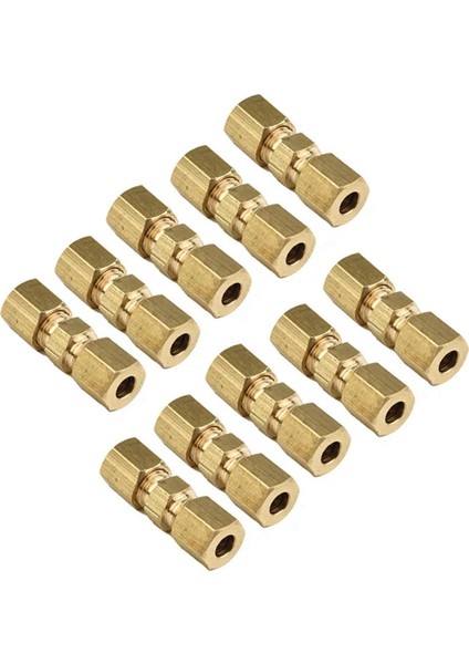 10 Adet Fren Borusu Bağlantı Parçası Genişletmesiz 4.75MM 3/16 Marka Fren Borusu Araba Aksesuarları Için Kullanışlı Fren Borusu Bağlantı Parçası (Yurt Dışından)