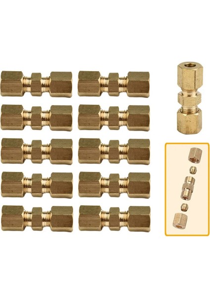 10 Adet Fren Borusu Bağlantı Parçası Genişletmesiz 4.75MM 3/16 Marka Fren Borusu Araba Aksesuarları Için Kullanışlı Fren Borusu Bağlantı Parçası (Yurt Dışından) indirimleri