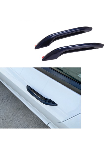 Araba Antifriz Etiket Kapı Yama Dekorasyon Kapak Kolu Koruyucu Kapak Kapı Kolları Tesla Model 3 Model Y (Yurt Dışından)