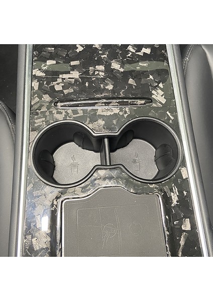 Fincan Oluk Su Bardağı Içecek Tutucu Stoper Su Bardağı Depolama Klip Cihazı Araba Aksesuarları Malzemeleri Tesla Modeli 3y 2021 (Yurt Dışından) modelleri