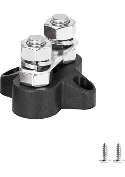 5/16 Inç Terminal Bloğu Saplamaları M8 48V Bağlantı Bloğu Bara Yalıtımlı Ağır Hizmet Tipi Güç Dağıtım Saplaması Siyah ve Kırmızı (Yurt Dışından)