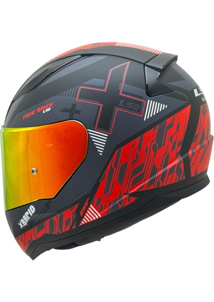 Rapıd 2 Xtreet Kırmızı Cam Kask