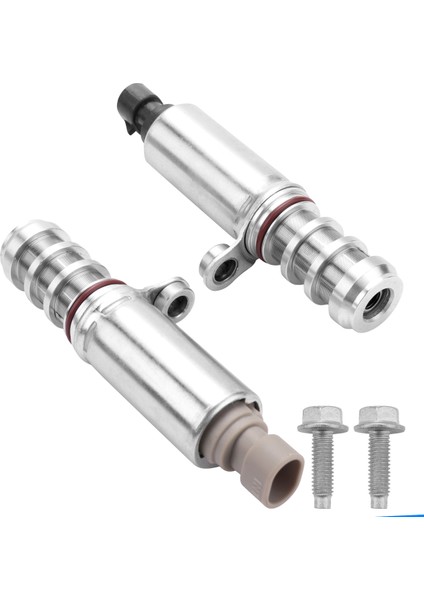 Emme ve Egzoz Eksantrik Mili Konum Aktüatör Solenoid Valfı Vvt Kontrol Vanası Kiti Gm Chevy Buick Için 12655420 12655421'I Değiştirin (Yurt Dışından) modelleri