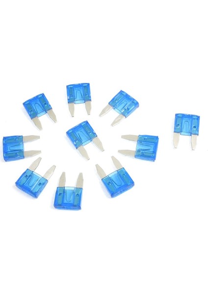 10 x Atc Mini Bıçaklı Sigorta Düz 15 A Mavi Otomotiv Sigortası Için (Yurt Dışından)