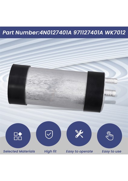 4N0127401A Araba Parçaları Yakıt Filtresi Audi A6 A7 A8 Porsche Panamera 971 16- 971127401A WK7012 Otomatik Yedek (Yurt Dışından)