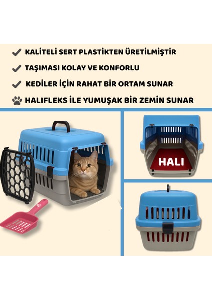 Kedi Köpek Evcil Hayvan Taşıma Kutusu Yumuşak Zeminli Portatif Seyahat Veteriner Uyumlu Hafif Evcil Hayvan Çantası Pratik Kullanımlı Evcil Hayvan Taşıyıcı 28X33X45 cm