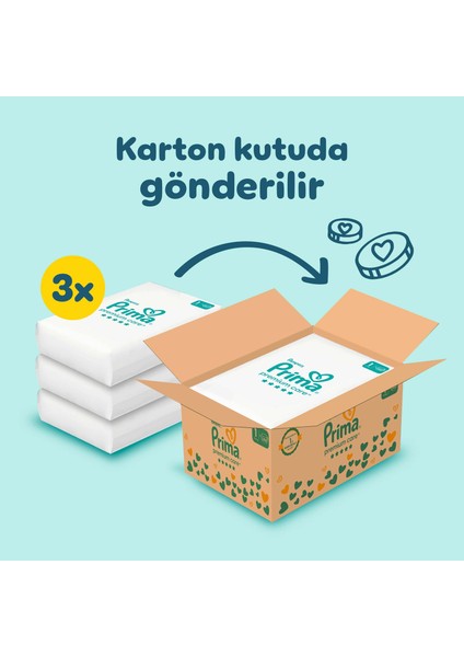 Bebek Bezi Premium Care 1 Numara 186 Adet Yenidoğan Aylık Fırsat Paketi
