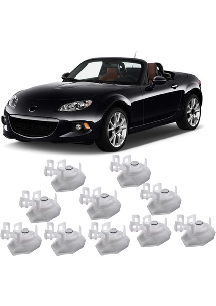 10 Adet Yakıt Pompası Filtresi Mazda 5 2006-2015 Mazda 3 5 6 Mx-5 Miata Cx-7 Rx 8 Cx-9 Yakıt Süzgeci Lfb6-13-Ze1 (Yurt Dışından)