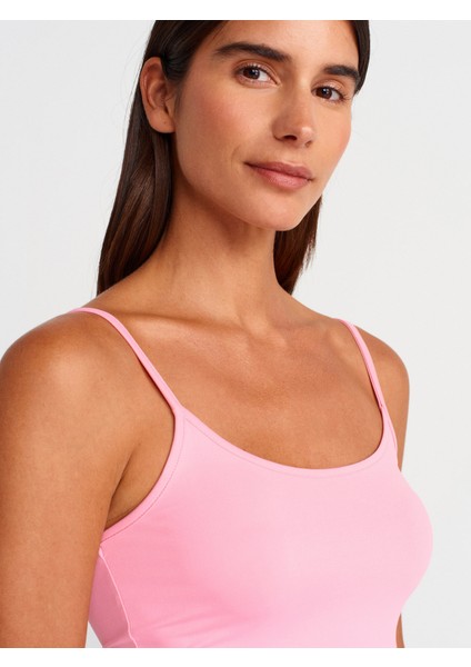 20901 Ince Askılı Poliamid Top-Pembe modelleri