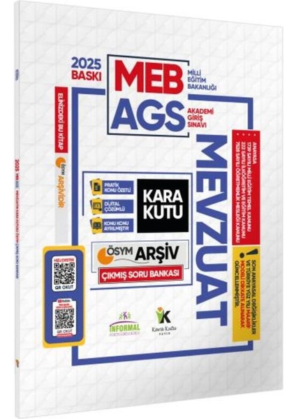2025 Meb Ags Kara Kutu 5li Altın Set Ösym Çıkmış Soru Bankası Konu Özetli Dijital Çözümlü