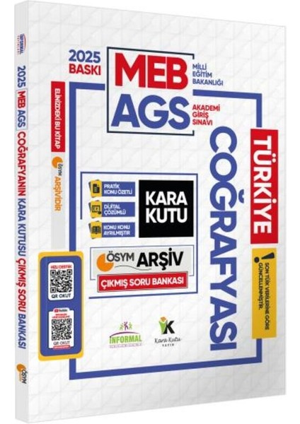 2025 Meb Ags Kara Kutu 5li Altın Set Ösym Çıkmış Soru Bankası Konu Özetli Dijital Çözümlü