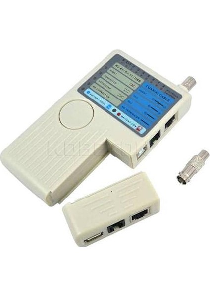 Kaliteli Kablo Test Cihazı USB+BNC+RJ45+RJ11 Remote Cable Tester