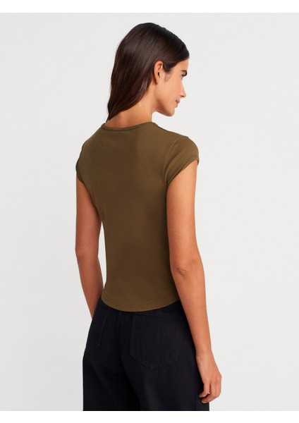 31779 Bisiklet Yaka Basic T-Shirt-Siyah fiyatları