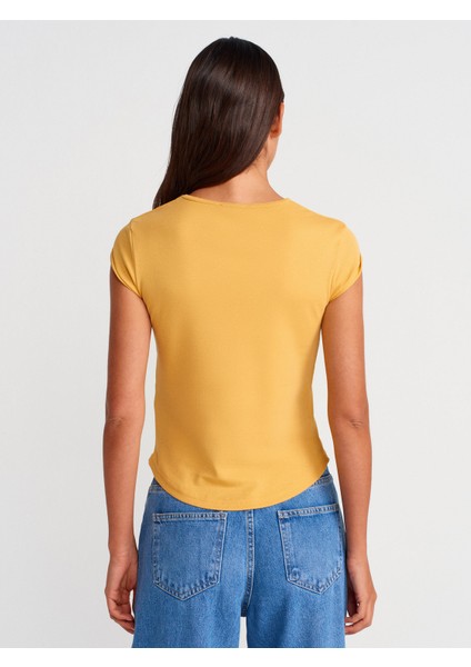 31779 Bisiklet Yaka Basic T-Shirt-Siyah fiyatları