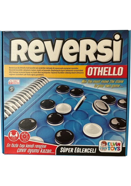 🎲 Reversi (Othello) Strateji Kutu Oyunu – Zekanı Konuştur! 🧠 fiyatları