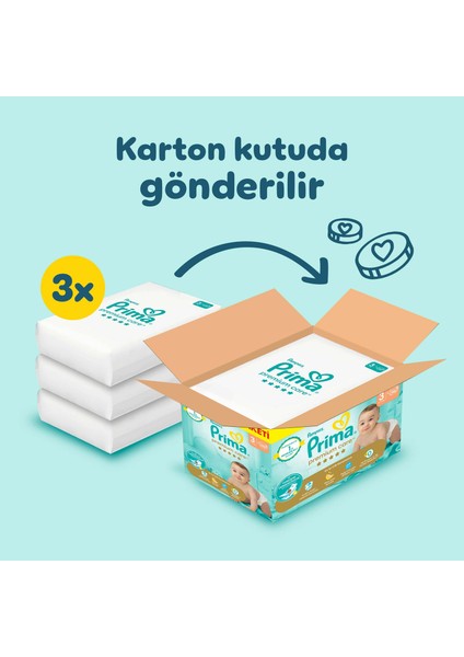 Bebek Bezi Premium Care 3 Numara 96 Adet Ultra Fırsat Paketi