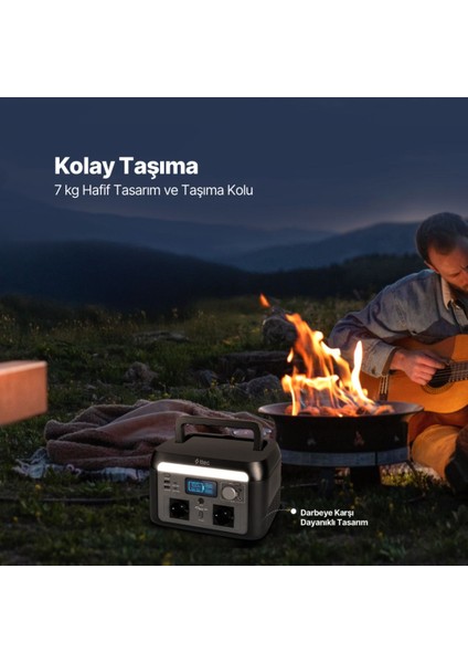 Ttec Powermax Pro 600W Taşınabilir Güç Istasyonu