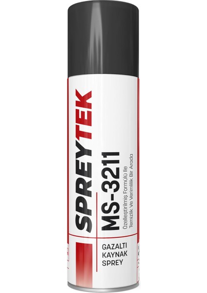 Spreytek Gazaltı Kaynak Spreyi | Silikonsuz, Yanmaz Formül, 500 ml Güvenli Kullanım 24'lü