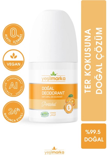 Doğal Deodorant - Portakal