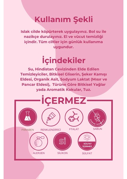 Doğal Sıvı Sabun - Gül 400 ml