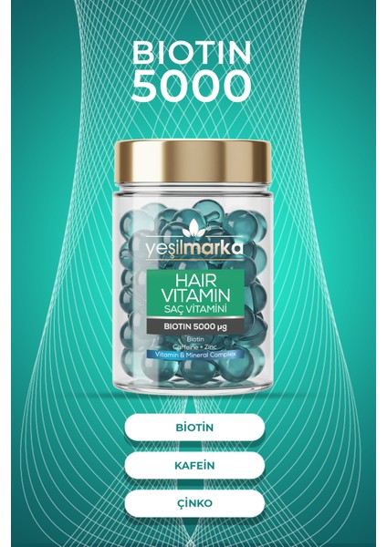 Saç Vitamini - Biotin & Kafein fiyatları