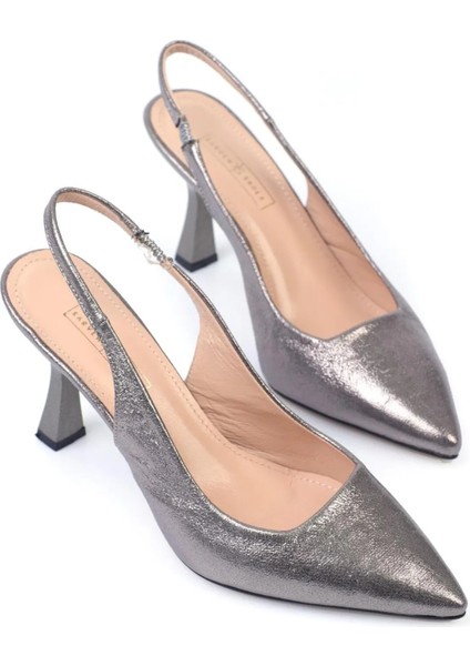 Hakiki Deri Stiletto Dore Renk fiyatları