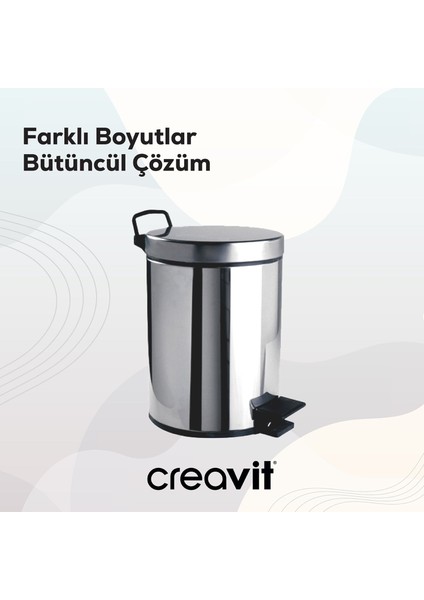 Çöp Kovası 12 Lt (Pedallı)