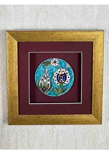 Dernek Başkanına Hediye Iznik Çini Paspartulu Plaket indirimleri