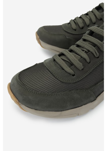 Erkek Deri & Tekstil Casual Ayakkabı 128 244110 Erk Ayk Y25 Hakı Nbk/hakı Tks modelleri