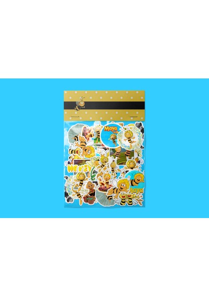 Arı Maya Sticker Paketi -Bullet Journal - Ajanda - Planner - Defter - Laptop Etiket Çıkartma Çok Renkli 10 x 15 Paket Boyutu 3 x 5 cm Stickerlar Paket Içeriği 25 Adet Dadi Ramba