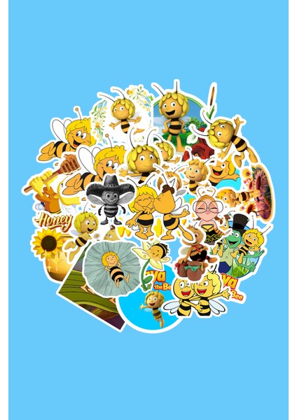 Arı Maya Sticker Paketi -Bullet Journal - Ajanda - Planner - Defter - Laptop Etiket Çıkartma Çok Renkli 10 x 15 Paket Boyutu 3 x 5 cm Stickerlar Paket Içeriği 25 Adet Dadi Ramba fiyatları