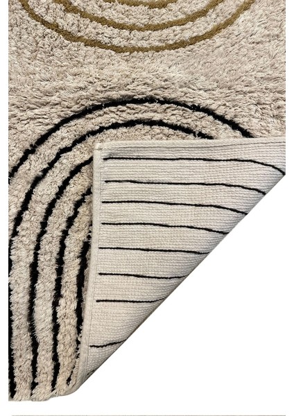 Clara Ekru 60x100 Cm Cotton Püsküllü Banyo Paspası Bpmk modelleri