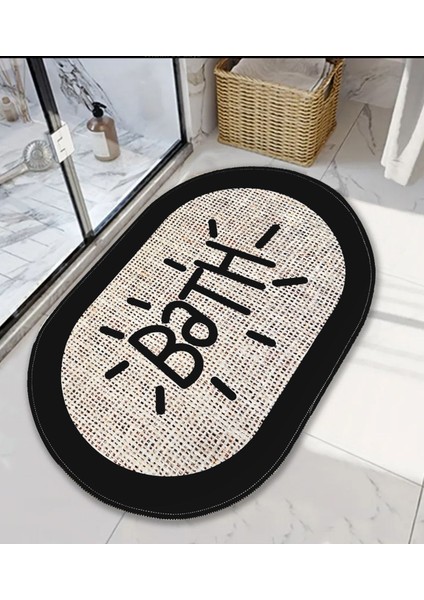 Pallon Bej 70X120 Banyo Paspası Djt