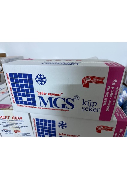 Sargılı Küp Şeker 4 kg