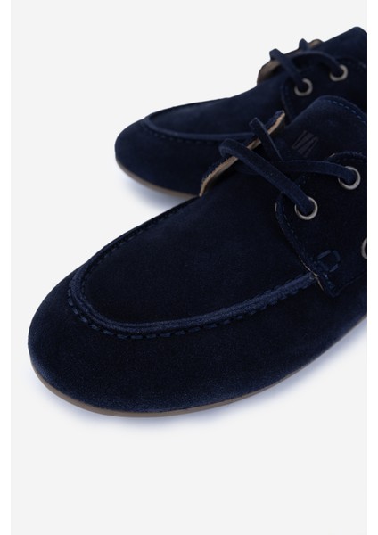 Kadın Deri Lacivert Süet Casual Ayakkabı 154 6880 Bn Ayk Y25 Lacı Suet modelleri