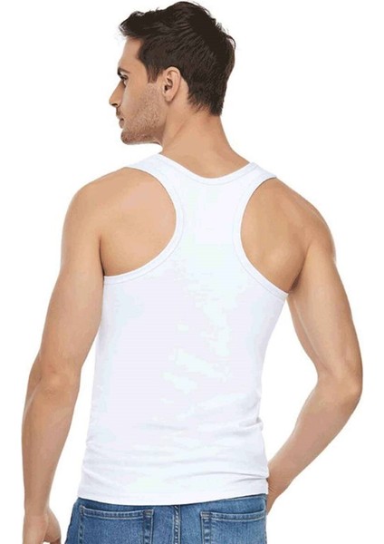 e Erkek Elastan Spor Atlet 1304 6'lı Paket