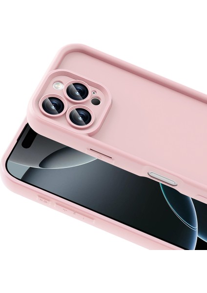 Apple iPhone 16 Pro Max Kılıf Kamera Korumalı Hlp Ananas Kapak - Koyu Yeşil
