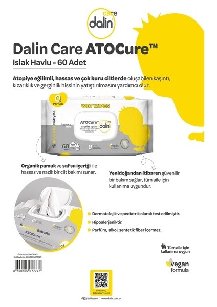 Dalin Atocure Bebek Bakım Seti indirimleri
