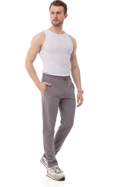 Erkek Slim Fit Likralı Jogger Pantolon