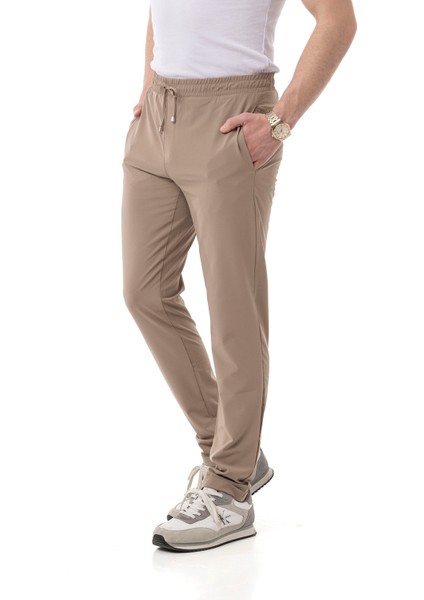 Erkek Slim Fit Likralı Jogger Pantolon fırsatları