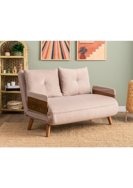 Cosmo Ikili Katlanır Yataklı Koltuk - Bohem Vizon