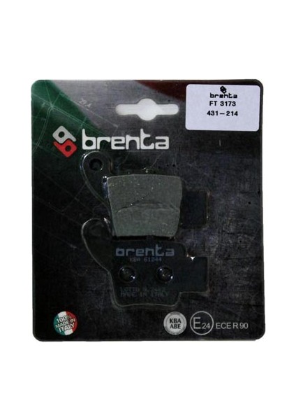 431-214 Brenta Organik Ft 3173 Fren Balata
