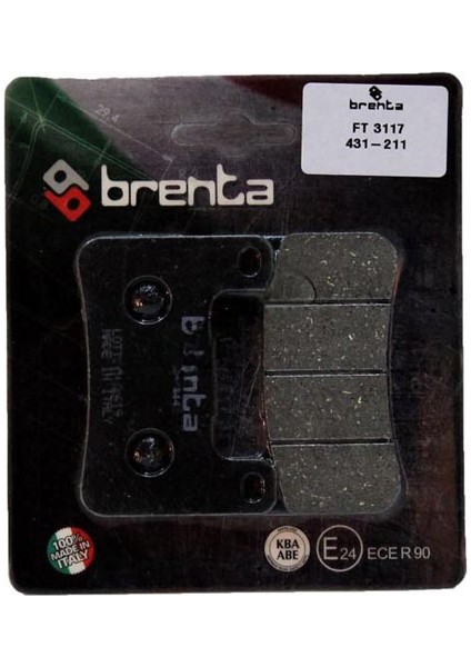 431-211 Brenta Organik Ft 3117 Fren Balata
