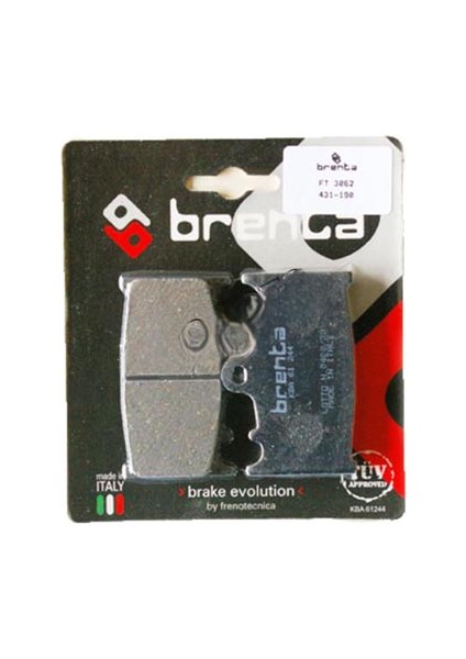 431-190 Brenta Organik Ft 3062 Fren Balata